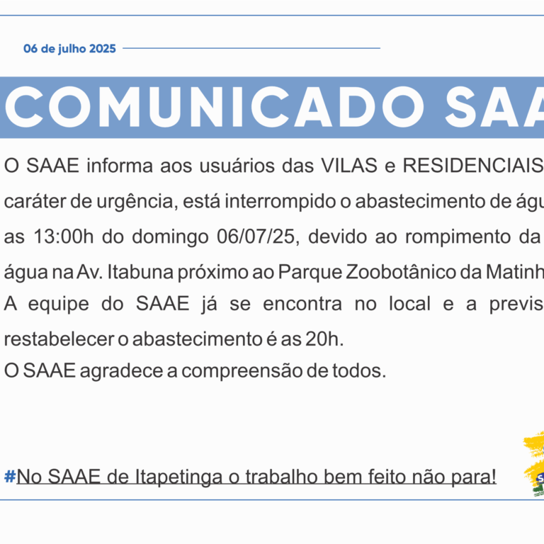 Comunicado 06-07-2025