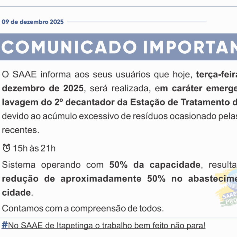 Comunicado 09-12-2025